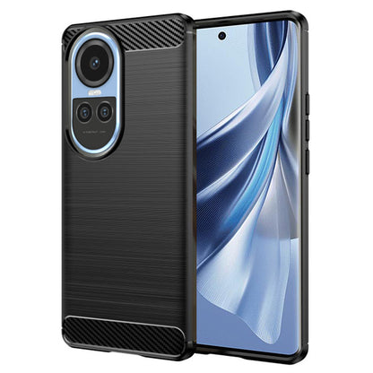 Case for Oppo Reno10 / Reno10 Pro, Techsuit, Carbon, Black