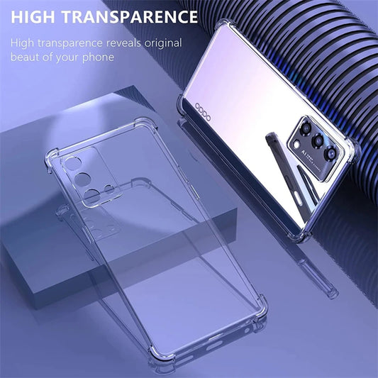 Obal na Oppo Reno10 / Reno10 Pro, Techsuit, nárazuvzdorný priehľadný, transparentný