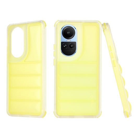 Puzdro pre Oppo Reno10 / Reno10 Pro, Techsuit, Wave Shield, Žltá