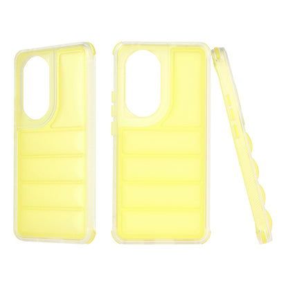 Case for Oppo Reno10 / Reno10 Pro, Techsuit, Wave Shield, Yellow