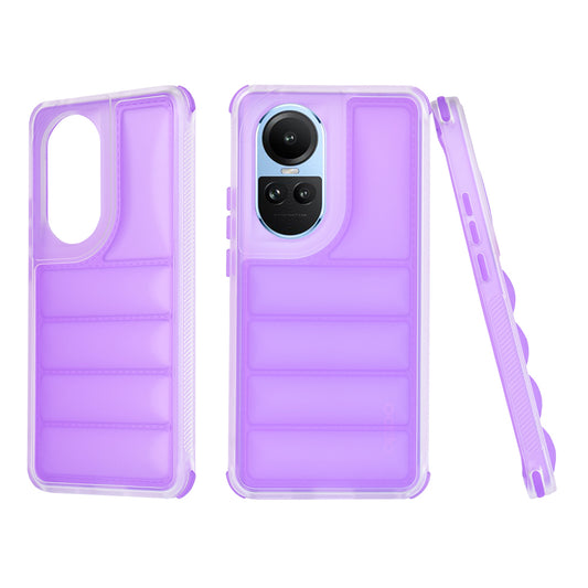 Obal na Oppo Reno10 / Reno10 Pro, Techsuit, Wave Shield, fialový