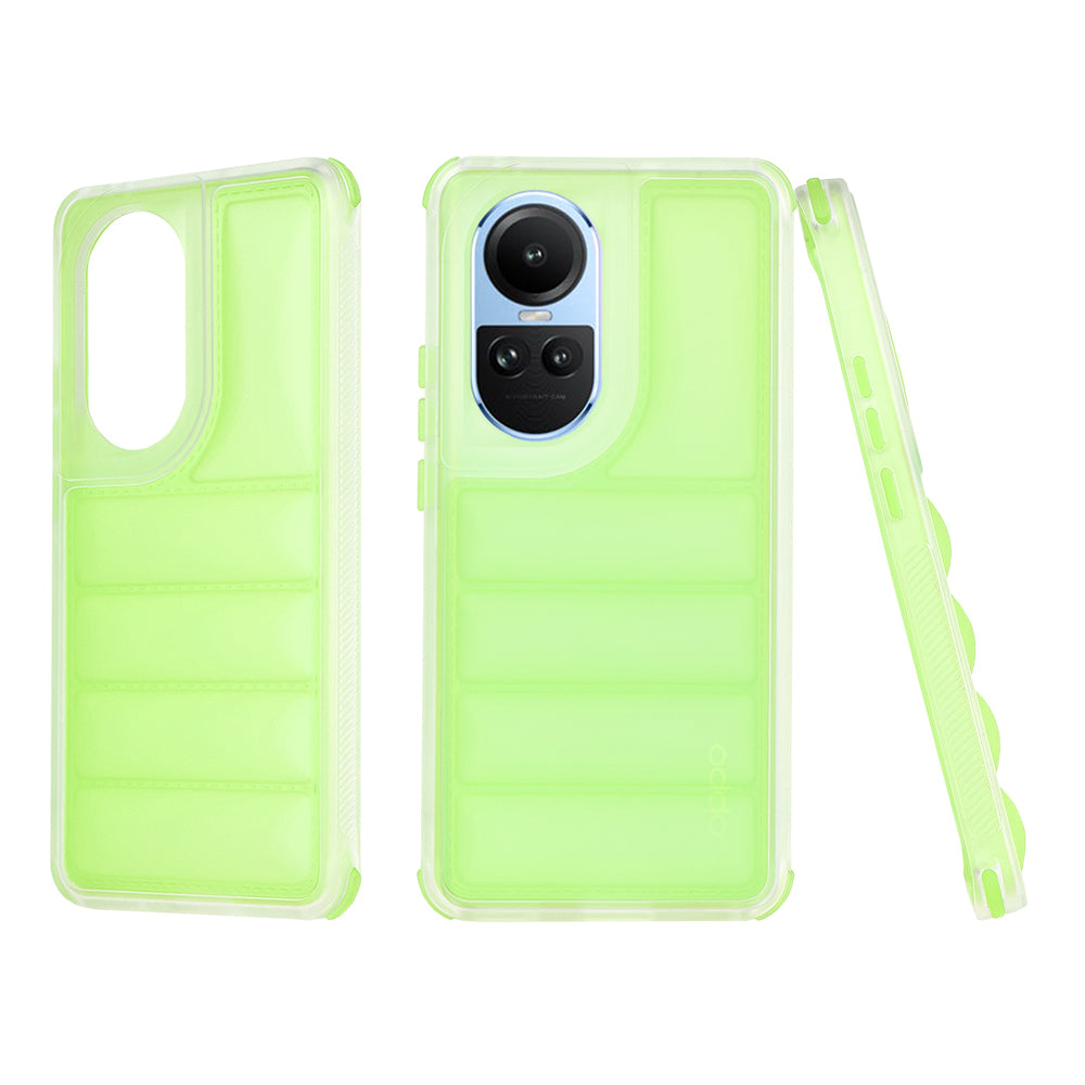 Obal na Oppo Reno10 / Reno10 Pro, Techsuit, Wave Shield, zelený