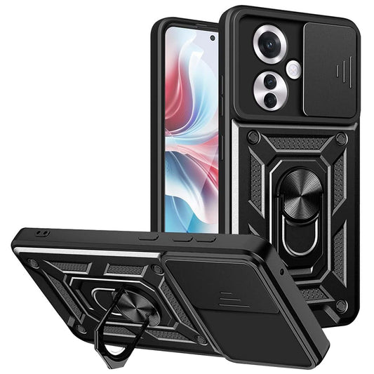 Puzdro pre Oppo Reno11 F, Techsuit, CamShield, Čierne