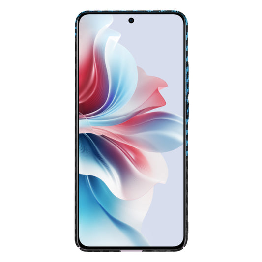 Puzdro pre Oppo Reno11 F, Techsuit, Carbonite FiberShell, Čierna Bleu