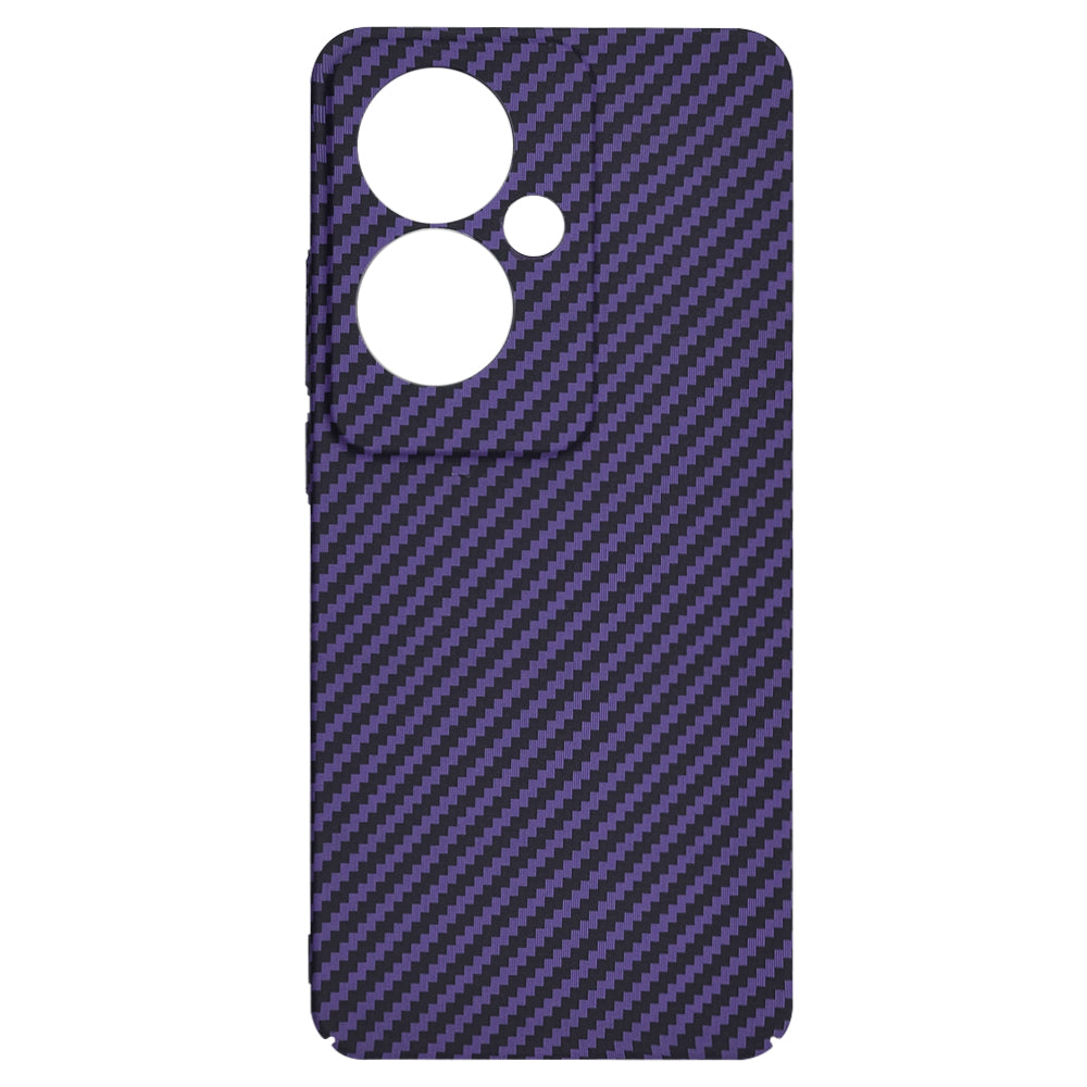 Puzdro pre Oppo Reno11 F, Techsuit, Carbonite FiberShell, Fialová