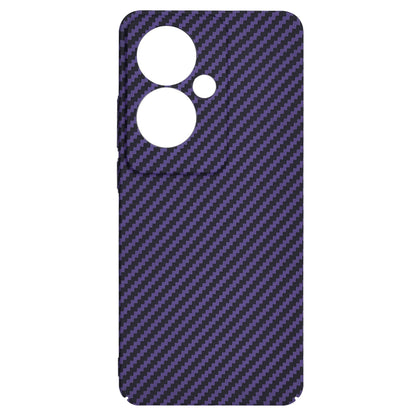 Puzdro pre Oppo Reno11 F, Techsuit, Carbonite FiberShell, Fialová