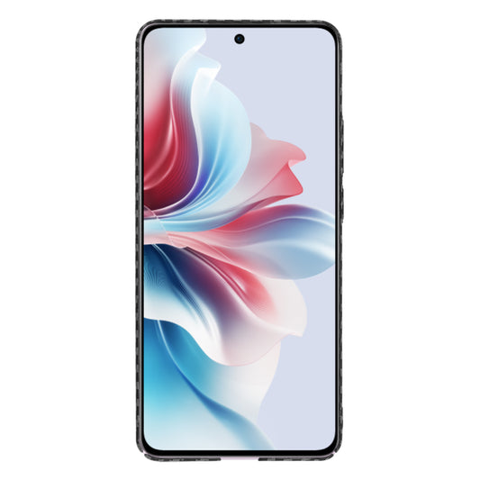 Puzdro pre Oppo Reno11 F, Techsuit, Carbonite FiberShell, Čierne