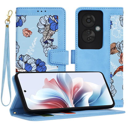 Puzdro pre Oppo Reno11 F, Techsuit, FlipCraft, Modré