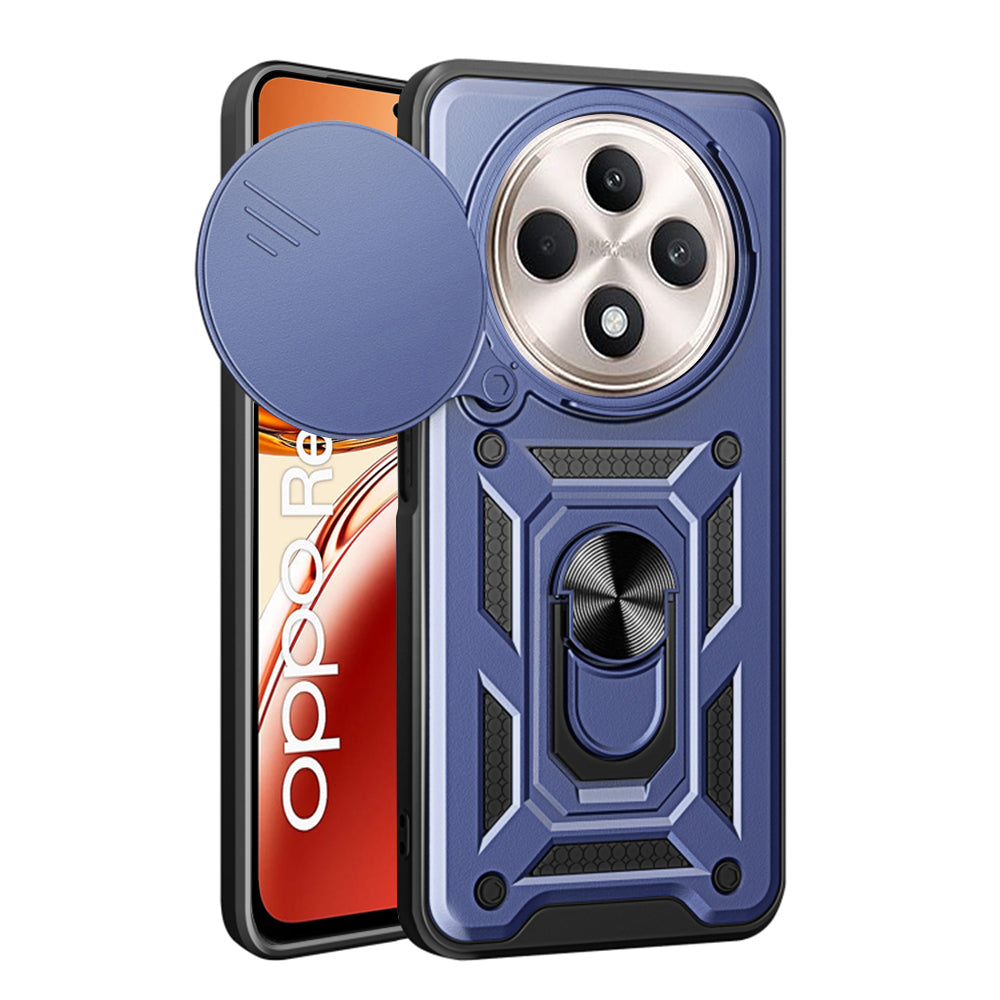 Puzdro pre Oppo Reno12 FS 5G / Reno12 FS 4G / Reno12 F 4G / Reno12 F, Techsuit, CamShield, modré