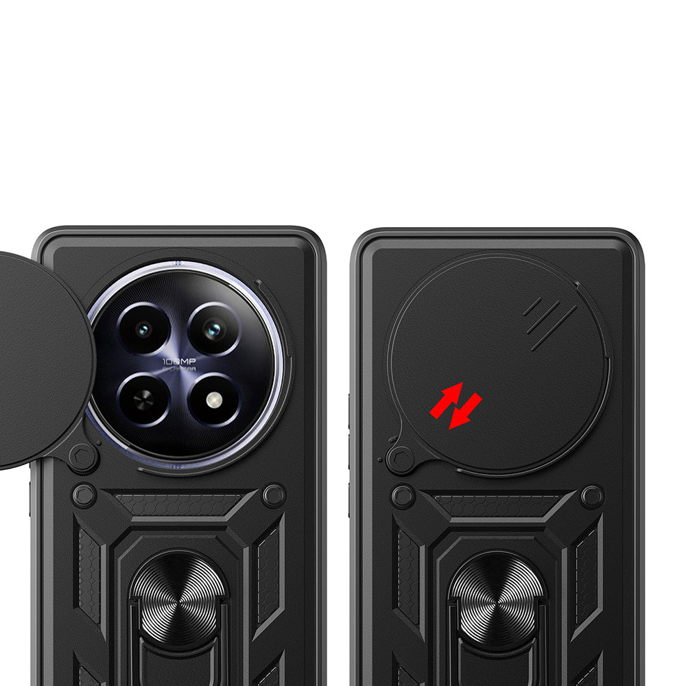 Puzdro pre Oppo Reno12 FS 5G / Reno12 FS 4G / Reno12 F 4G / Reno12 F, Techsuit, CamShield, modré