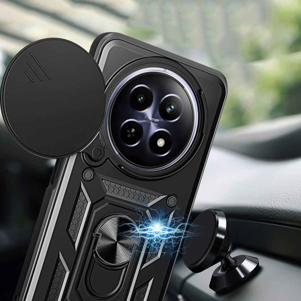 Puzdro pre Oppo Reno12 FS 5G / Reno12 FS 4G / Reno12 F 4G / Reno12 F, Techsuit, CamShield, modré