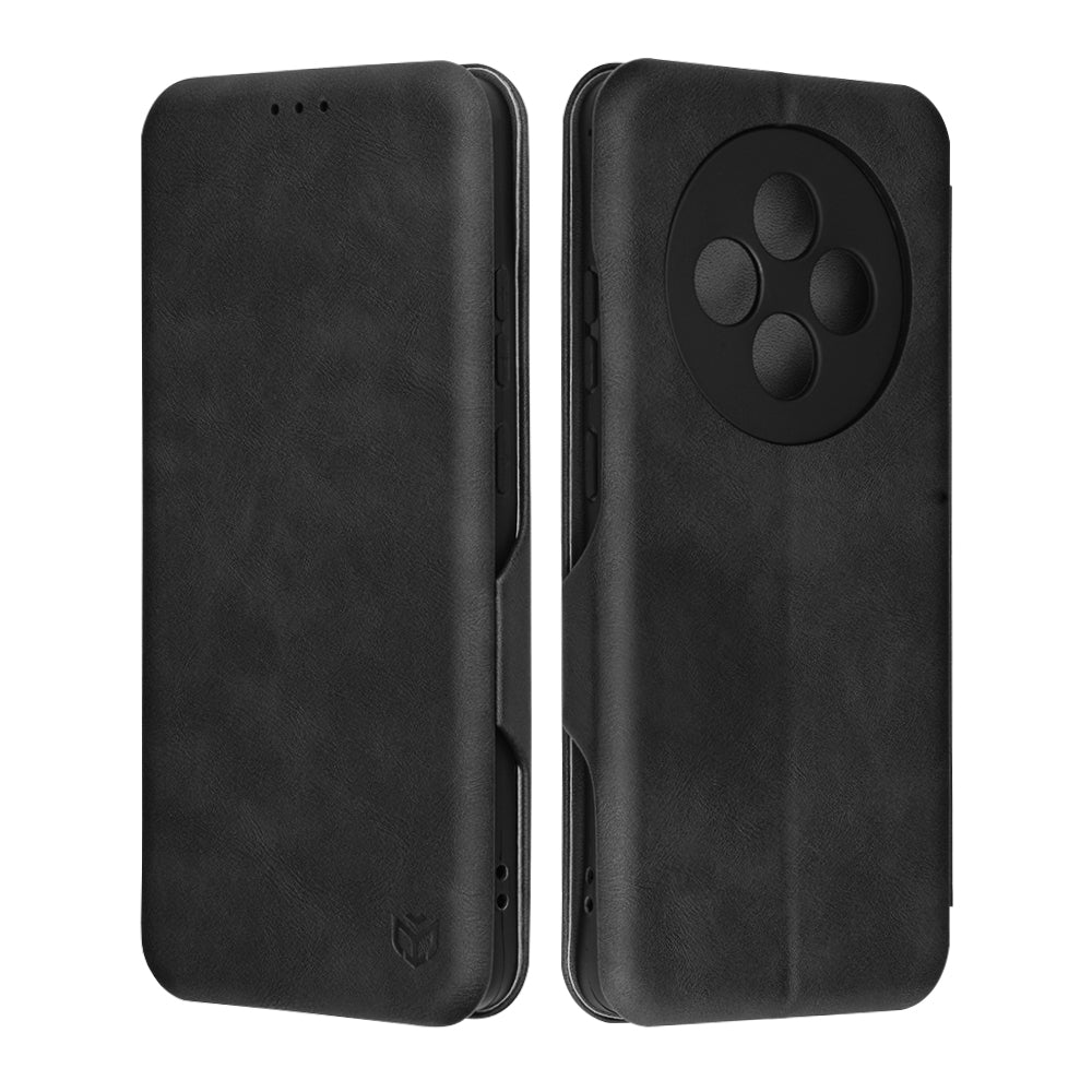 Puzdro pre Oppo Reno12 FS 5G / Reno12 FS 4G / Reno12 F 4G / Reno12 F, Techsuit, Safe Wallet Plus, Čierne