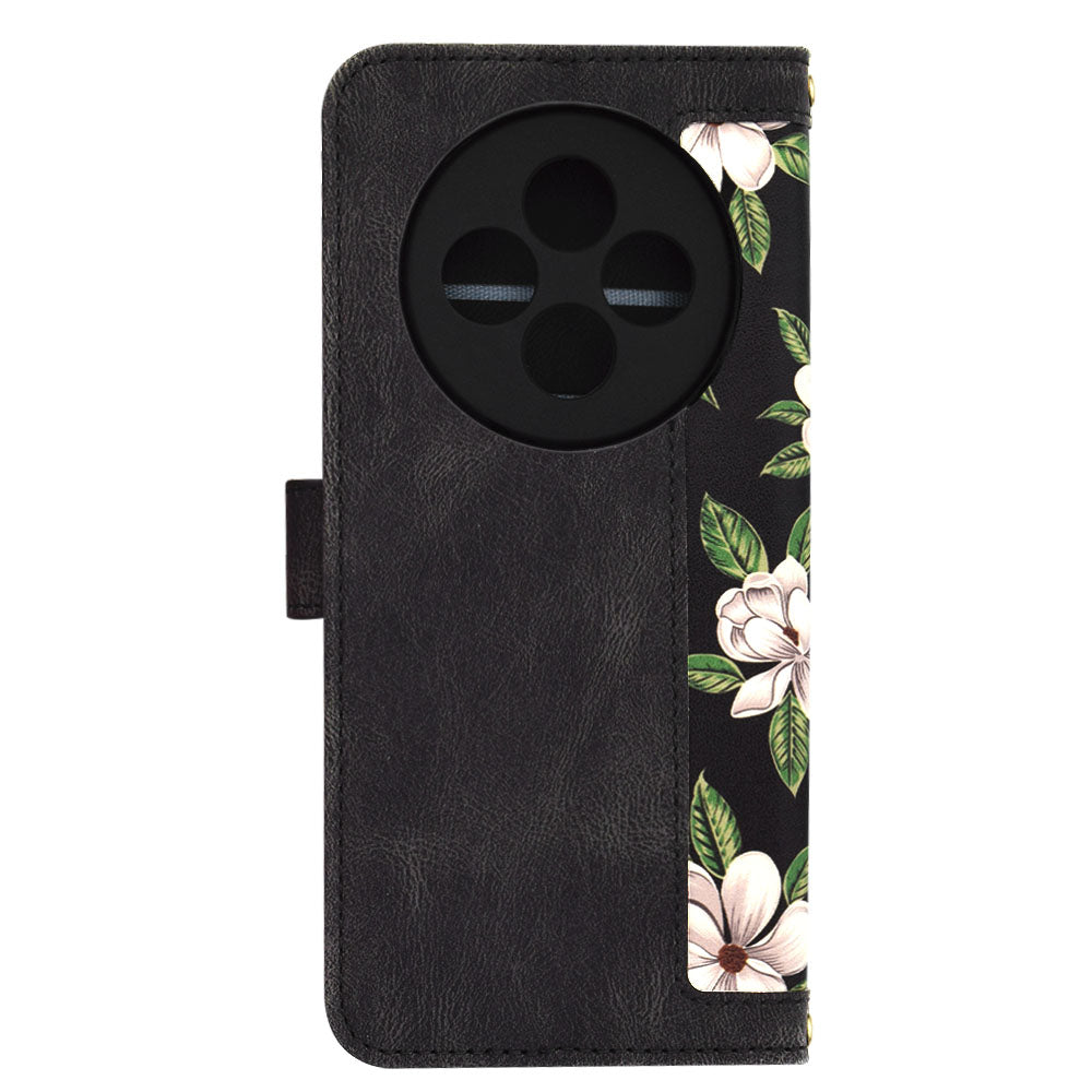 Case for Oppo Reno12 FS 5G / Reno12 FS 4G / Reno12 F 4G / Reno12 F, Techsuit, FlipCraft, Black