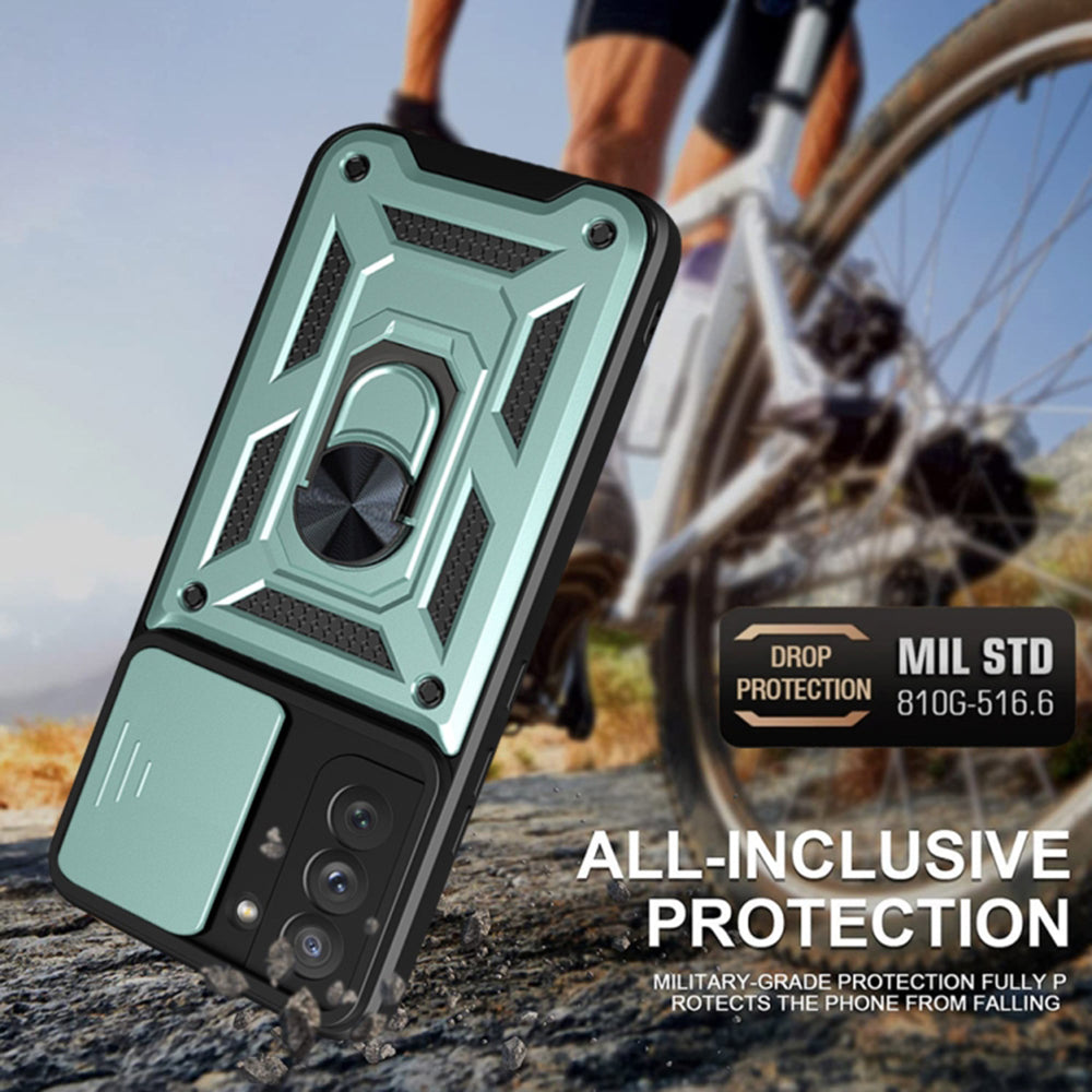 Puzdro pre Oppo Reno12 Pro, Techsuit, CamShield, Čierne