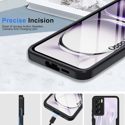 Obal na Oppo Reno12 Pro, Techsuit, ColorVerse 360, čierny