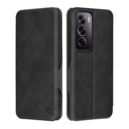 Puzdro pre Oppo Reno12 Pro, Techsuit, Safe Wallet Plus, Čierne