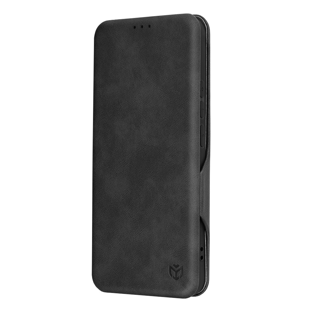Puzdro pre Oppo Reno12 Pro, Techsuit, Safe Wallet Plus, Čierne