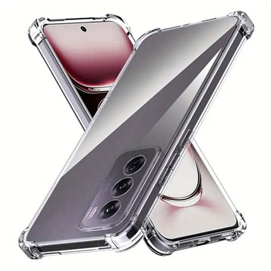 Obal na Oppo Reno12 Pro, Techsuit, nárazuvzdorný priehľadný, transparentný