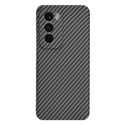Puzdro pre Oppo Reno12, Techsuit, Carbonite FiberShell, Čierne