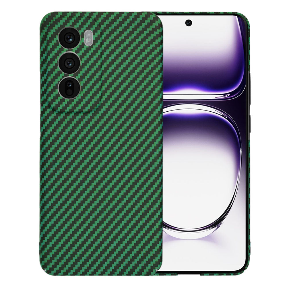 Puzdro pre Oppo Reno12, Techsuit, Carbonite FiberShell, Zelené