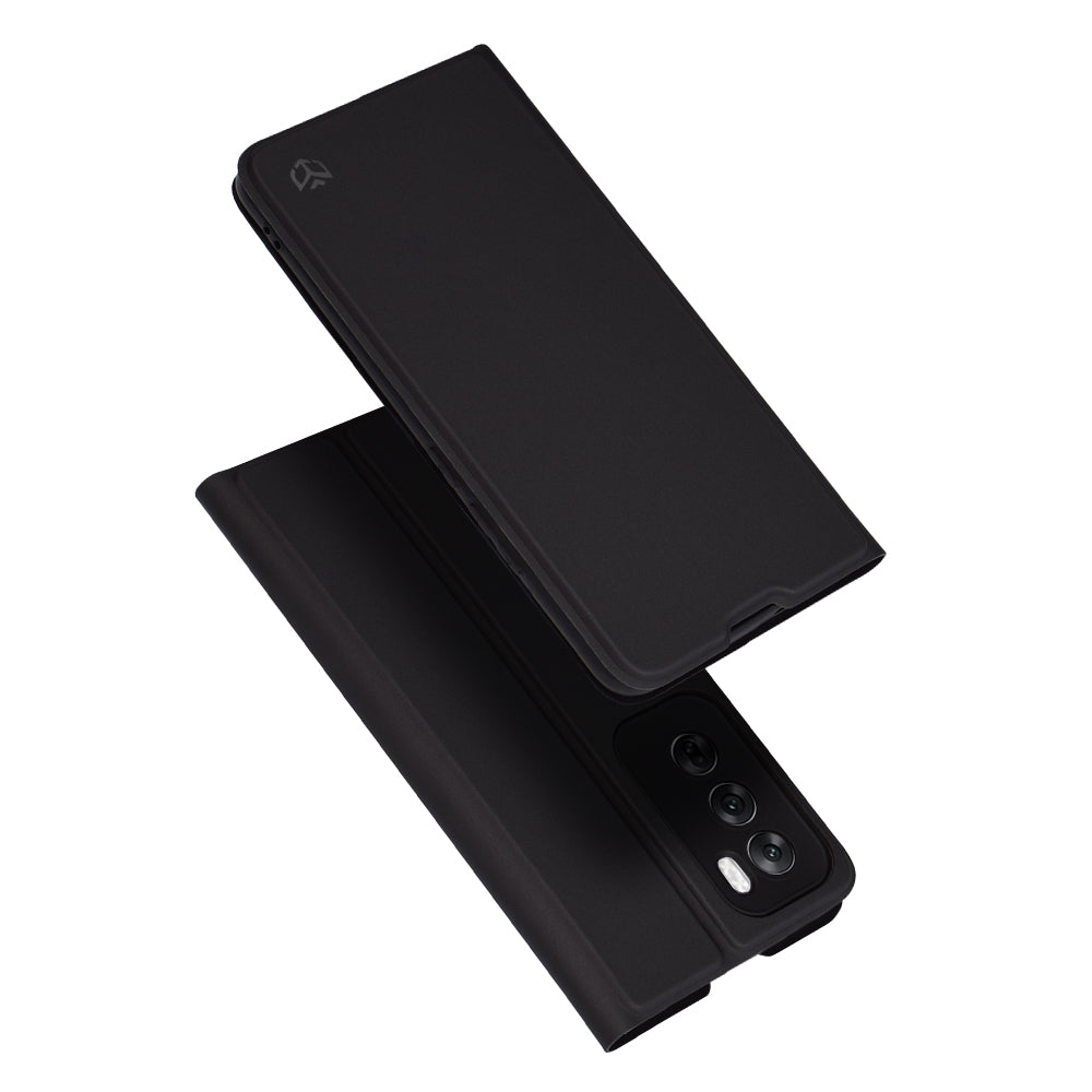 Puzdro pre Oppo Reno12, Techsuit, Magskin Book, čierne