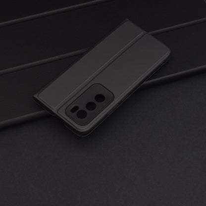 Puzdro pre Oppo Reno12, Techsuit, Magskin Book, čierne