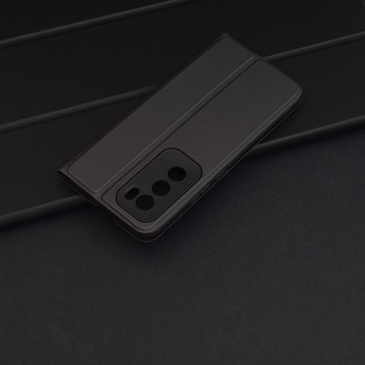 Puzdro pre Oppo Reno12, Techsuit, Magskin Book, čierne