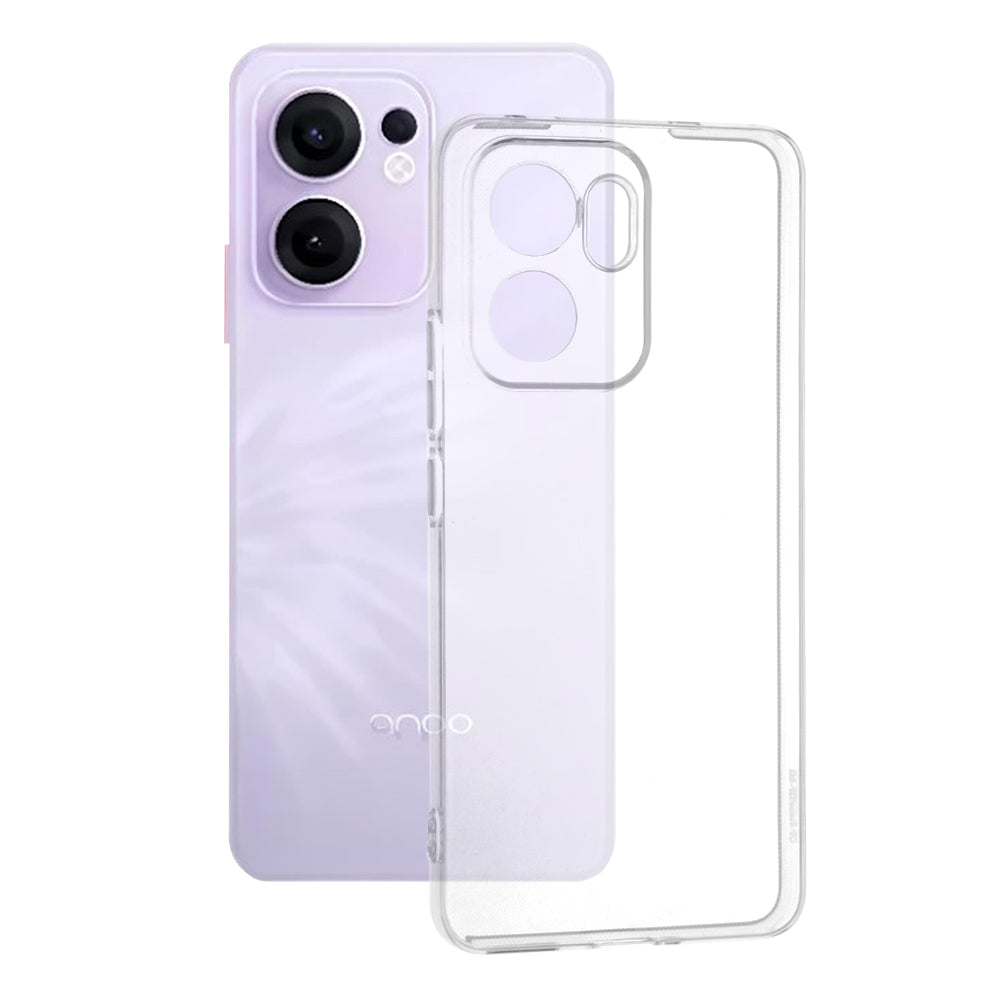 Puzdro pre Oppo Reno13 FS 5G / Reno13 F 4G / Reno13 F, Techsuit, Priehľadné, Transparentné