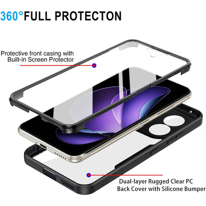 Puzdro pre Oppo Reno13 FS 5G / Reno13 F 4G / Reno13 F, Techsuit, ColorVerse 360, Fialová