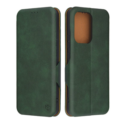 Puzdro pre Oppo Reno13 FS 5G / Reno13 F 4G / Reno13 F, Techsuit, Safe Wallet Plus, Zelené