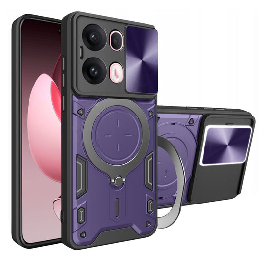 Puzdro pre Oppo Reno13 Pro, Techsuit, CamGuard Pro, fialové