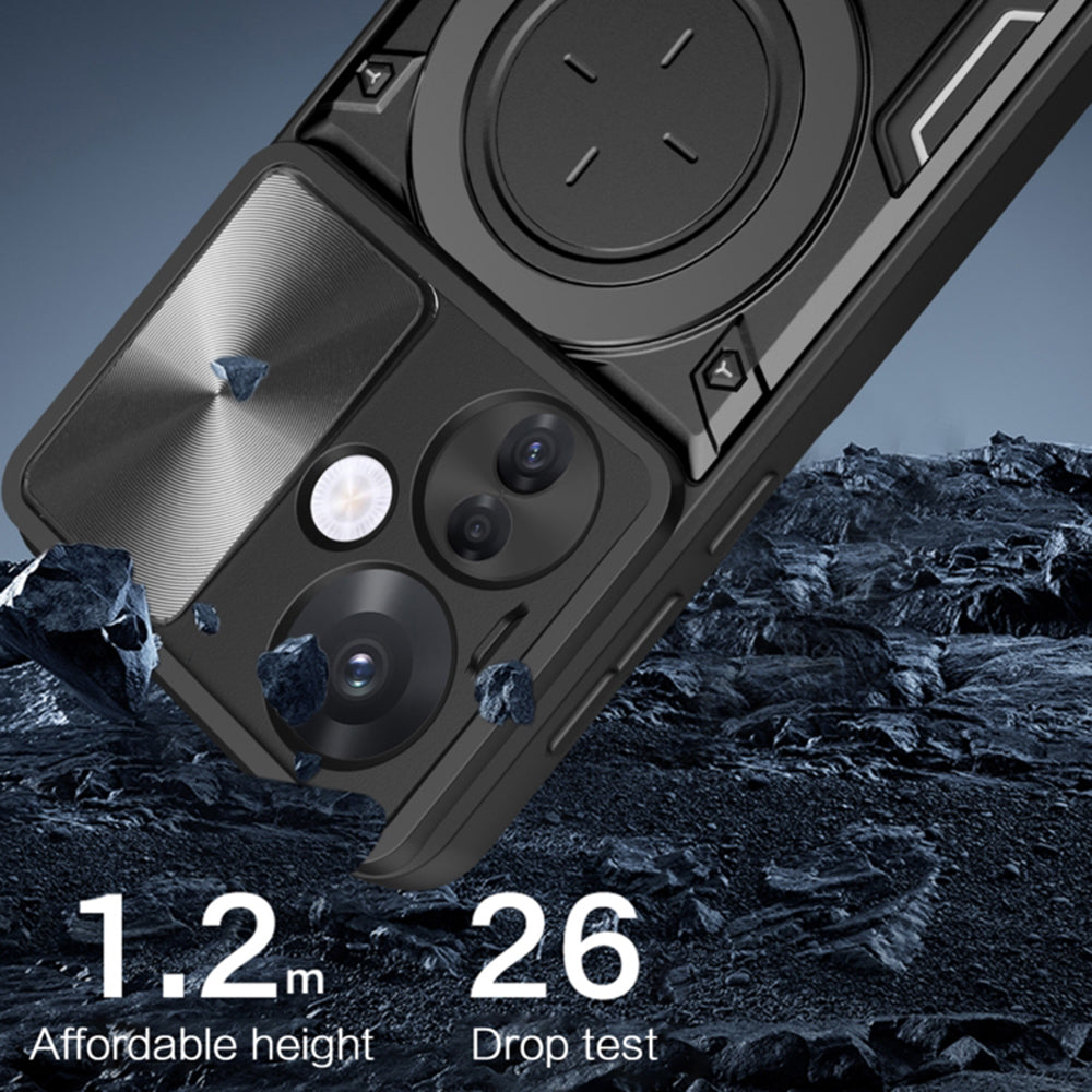 Puzdro pre Oppo Reno13 Pro, Techsuit, CamGuard Pro, fialové
