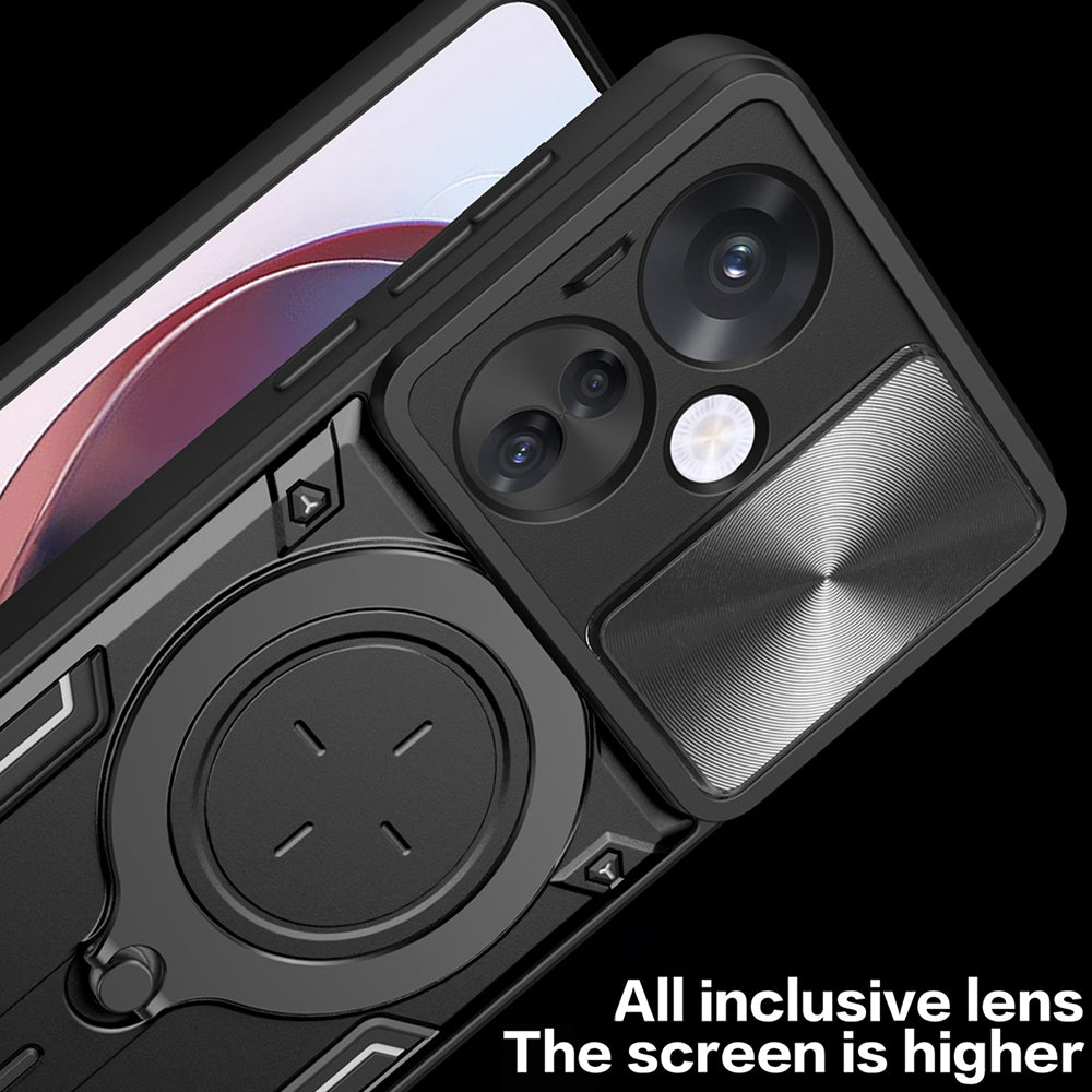 Puzdro pre Oppo Reno13 Pro, Techsuit, CamGuard Pro, Čierne