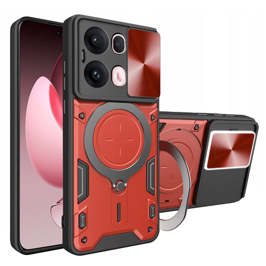 Puzdro pre Oppo Reno13 Pro, Techsuit, CamGuard Pro, červené