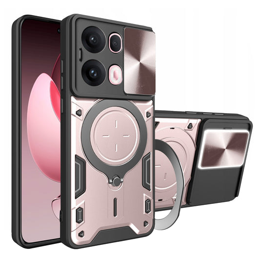 Puzdro pre Oppo Reno13 Pro, Techsuit, CamGuard Pro, Ružovo zlaté