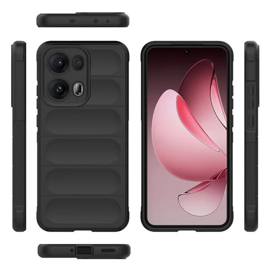 Puzdro pre Oppo Reno13 Pro, Techsuit, Magic Shield, Čierne
