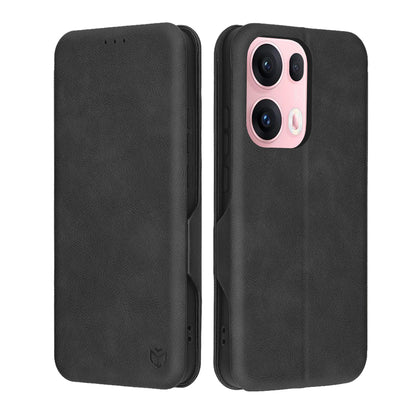 Case for Oppo Reno13 Pro, Techsuit, Safe Wallet Plus, Black