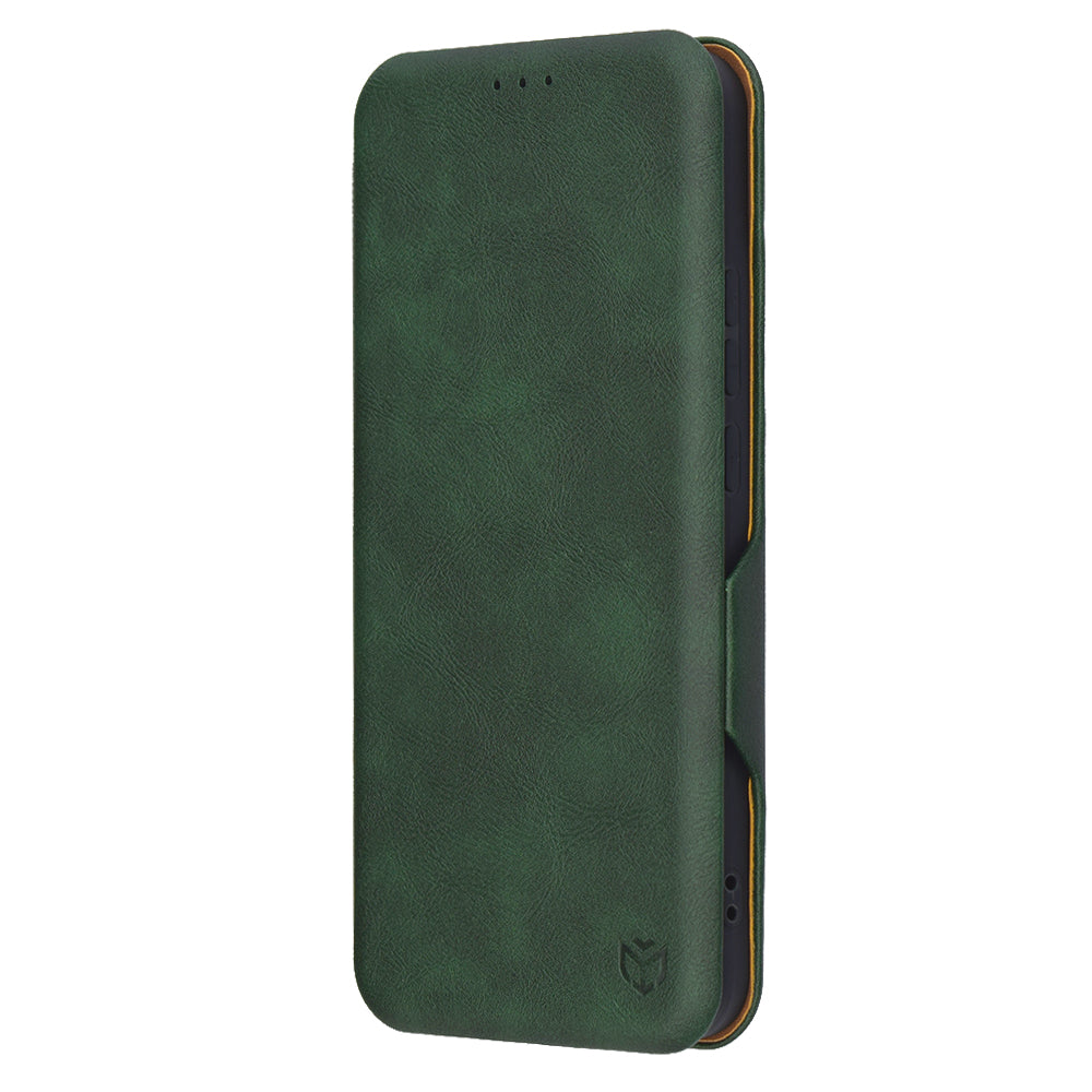 Puzdro pre Oppo Reno13 Pro, Techsuit, Safe Wallet Plus, Zelené