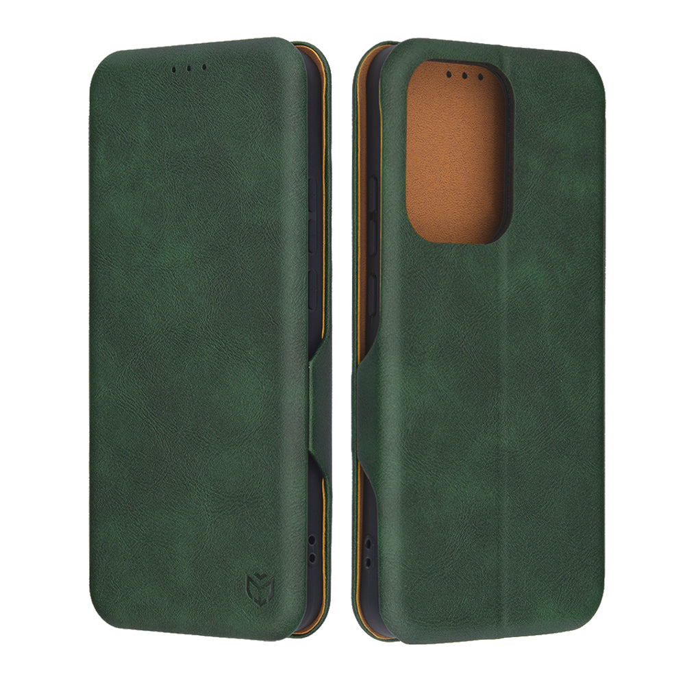 Puzdro pre Oppo Reno13 Pro, Techsuit, Safe Wallet Plus, Zelené