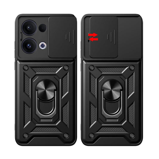 Puzdro pre Oppo Reno13, Techsuit, CamShield, Čierne
