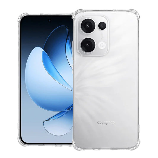 Obal na Oppo Reno13, Techsuit, nárazuvzdorný priehľadný, transparentný