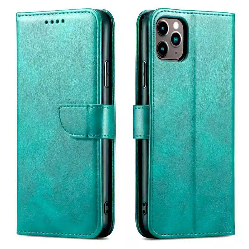 Obal na Oppo Reno14 F / Reno14, OEM, Marva Wallet, Zelený