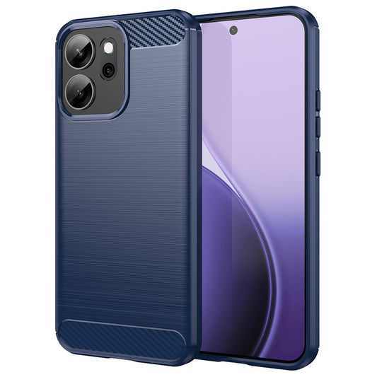 Puzdro pre Oppo Reno14 FS 5G / Reno14 F, Techsuit, Karbón, Modrá