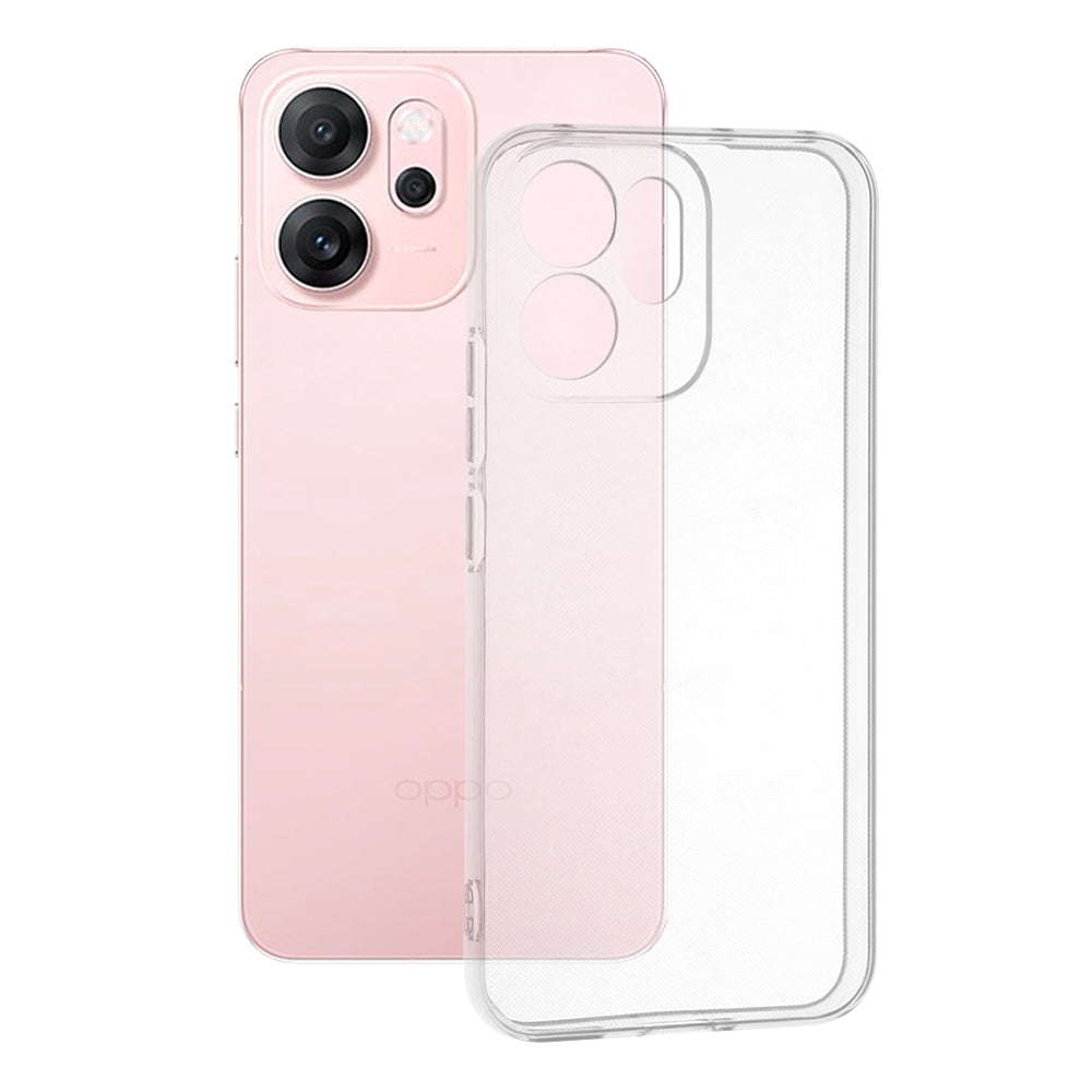 Puzdro pre Oppo Reno14 FS 5G / Reno14 F, Techsuit, Priehľadné, Transparentné