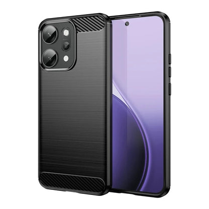 Puzdro pre Oppo Reno14 Pro, Techsuit, Karbón, Čierne