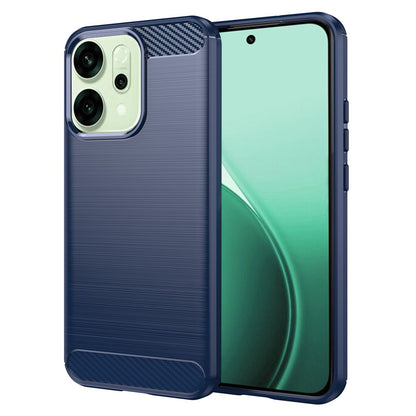 Puzdro pre Oppo Reno14, Techsuit, Karbón, Modrá