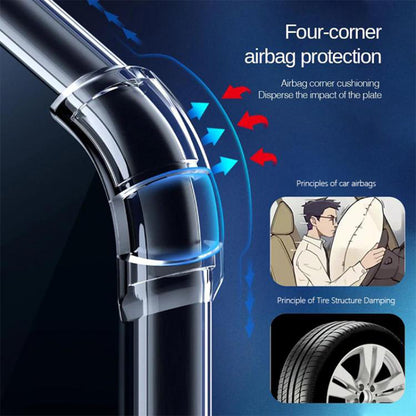 Case for Oppo Reno14, Techsuit, Shockproof Clear, Transparent