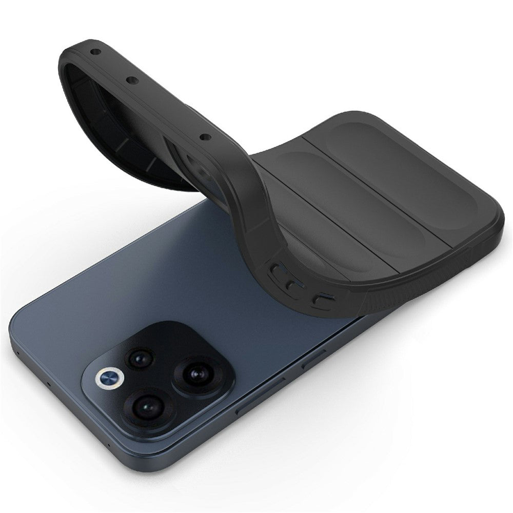 Puzdro pre Oppo Reno15 FS / Reno15 F, Techsuit, Magic Shield, fialové