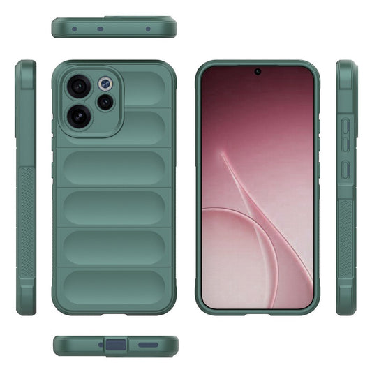 Puzdro pre Oppo Reno15 FS / Reno15 F, Techsuit, Magic Shield, Zelené