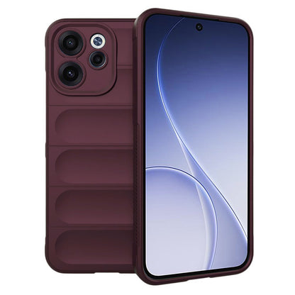 Obal na Oppo Reno15 FS / Reno15 F, Techsuit, Magic Shield, vínová
